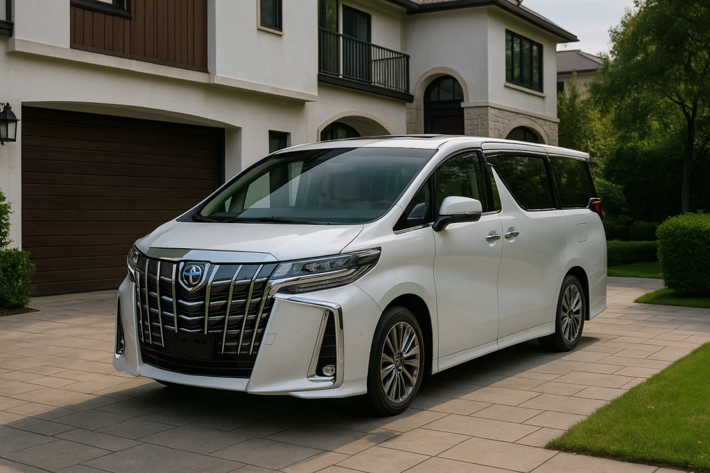 トヨタ高級車アルファード