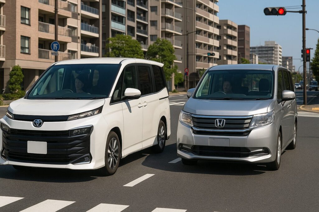 ヴォクシー　ステップワゴンと比較｜広さと安定感のホンダ、操作性のトヨタ