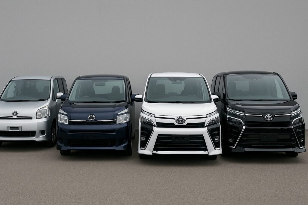 ヴォクシー歴代モデルフロントマスクの“いかつさ”が影響している