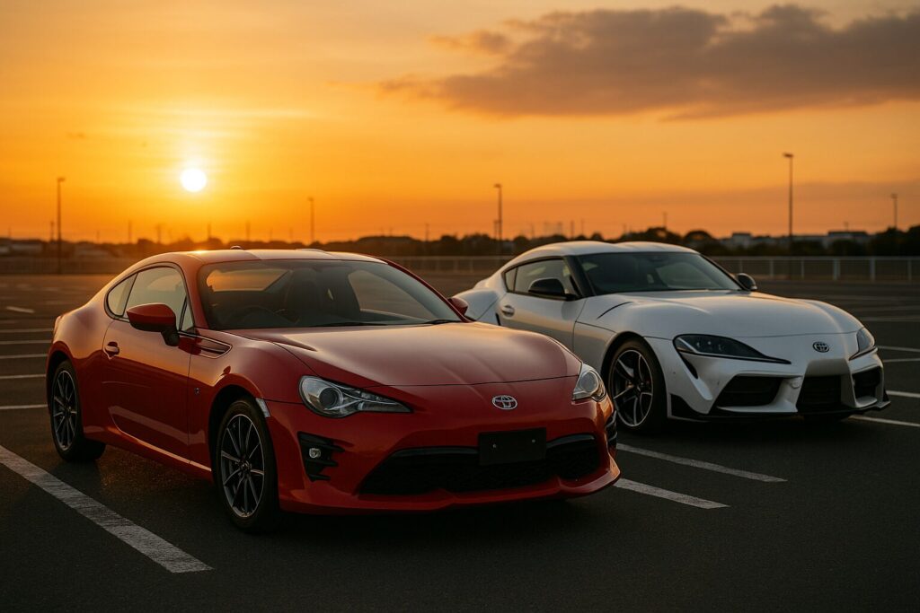 ８６とスープラ