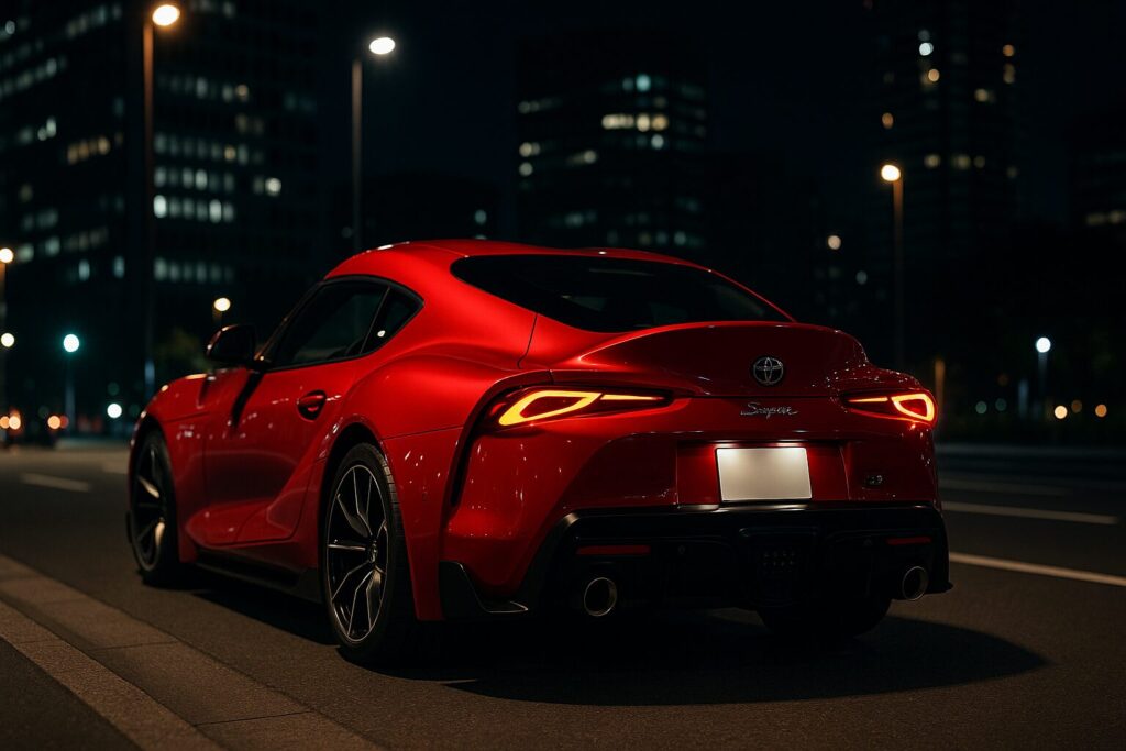 スープラ後ろ姿