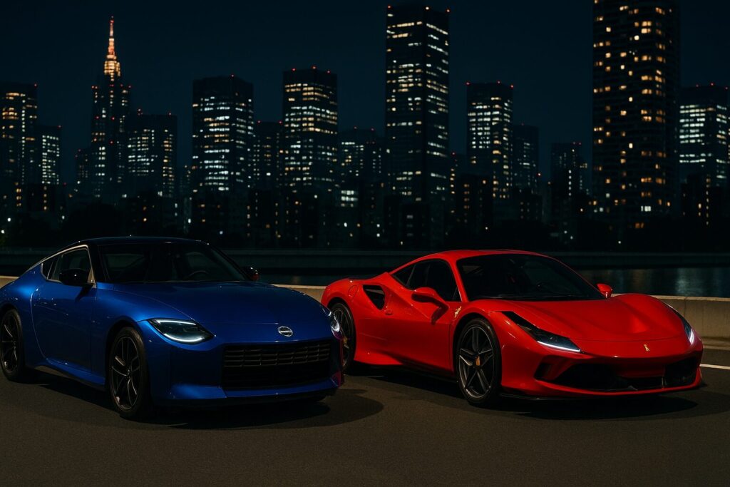 スポーツカーとスーパーカー