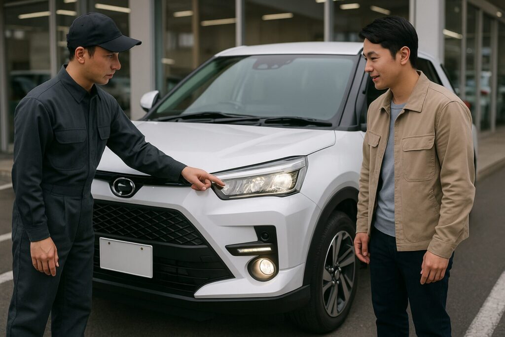 ライズヘッドライト　ディーラー点検と運転工夫で改善できる
