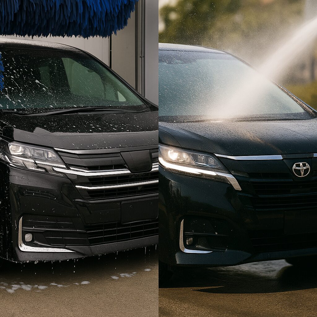 ヴェルファイア 洗車機は大丈夫?傷・コーティングへの影響