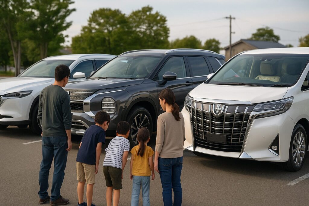 ハリアー検討の「子供3人家庭」にはどのSUVが最適?おすすめ代替モデル
