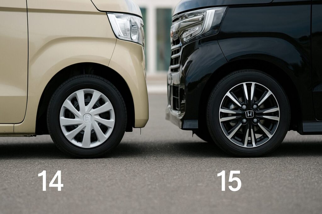 nbox14インチと15インチで変わる乗り味と安定感