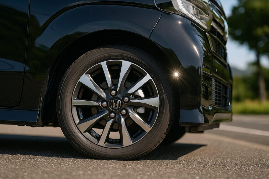 nbox アルミホイールの軽量化効果とデザイン性