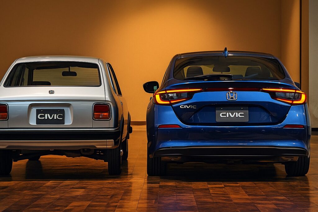 シビック 初代から続く“人と街に溶け込む”デザイン哲学