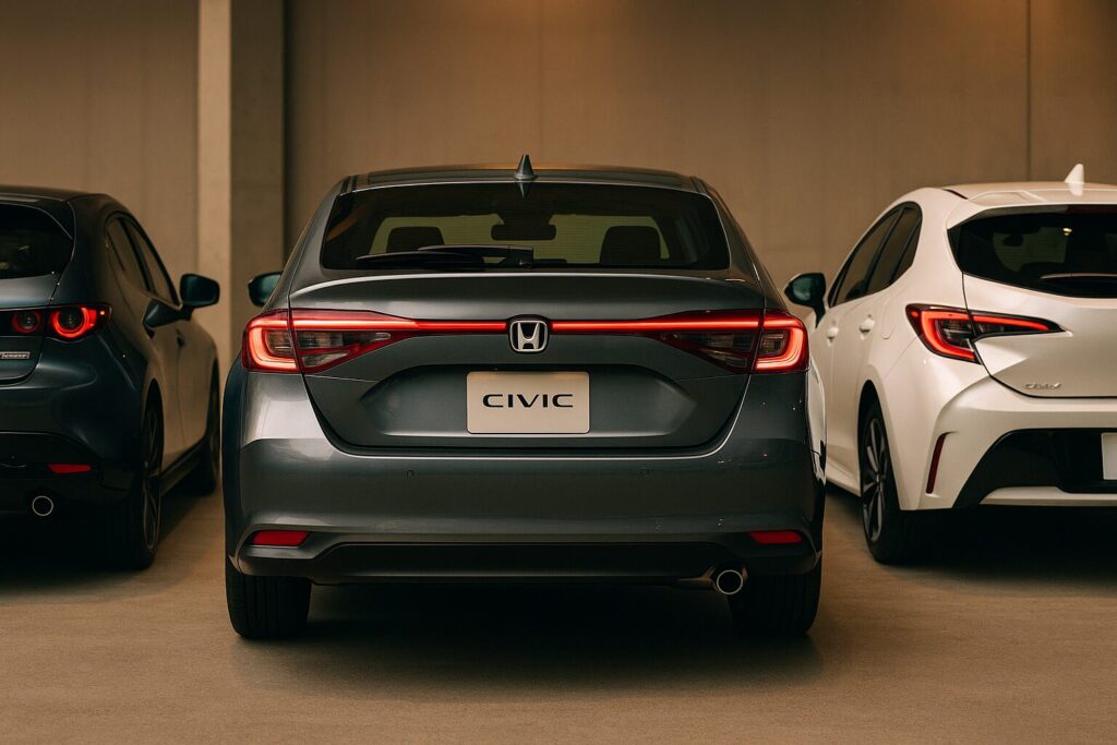 シビック似ている車と比較してわかる個性