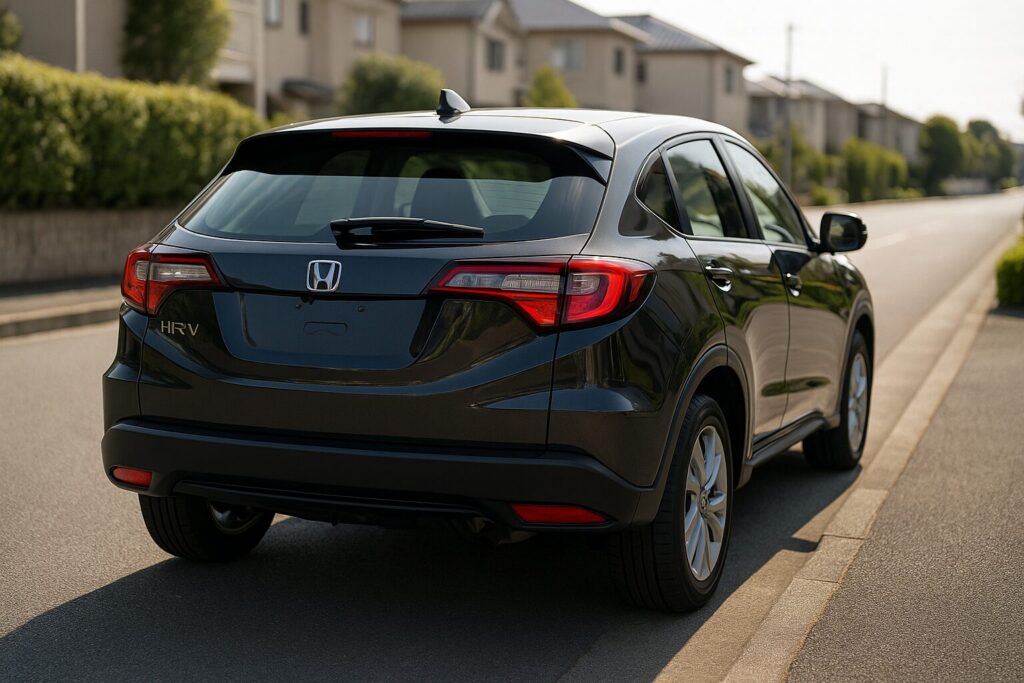 旧型ヴェゼル(初代・先代)の後ろ姿の特徴