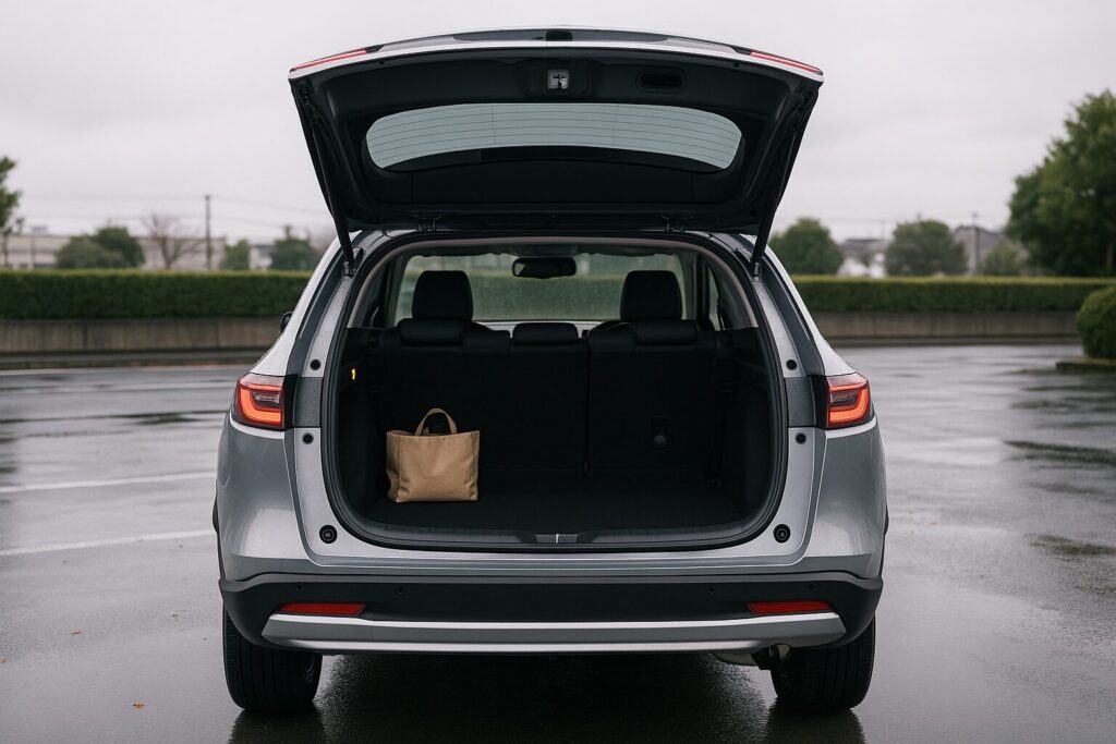 ヴェゼル リアゲートの使いやすさ