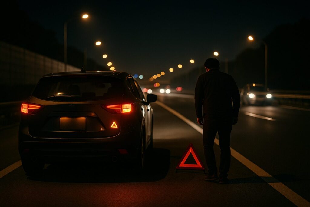 ガス欠の危険性：高速道路で止まったら違反になるケースも