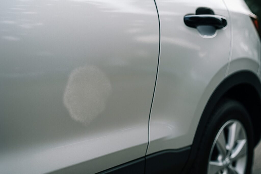 ガソリンが塗装へ与える影響 ― 白濁・シミ・艶引けが起こる理由