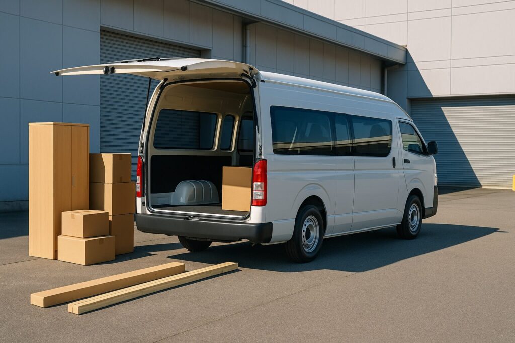 ハイエース積載量について