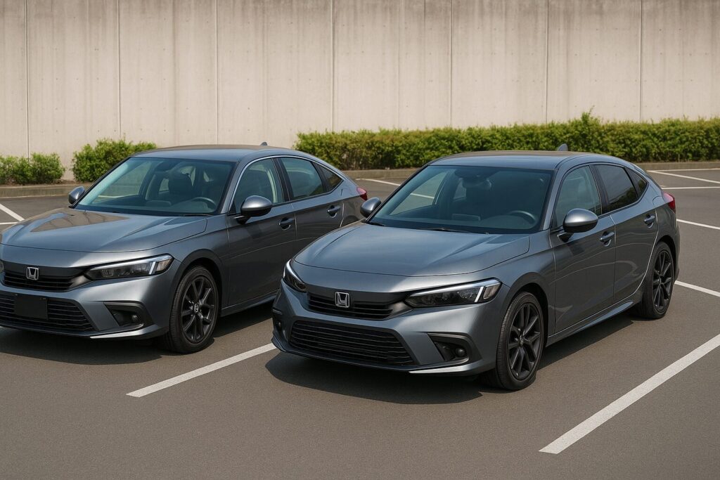 シビック　【セダン vs ハッチバック】燃費の違いと特徴