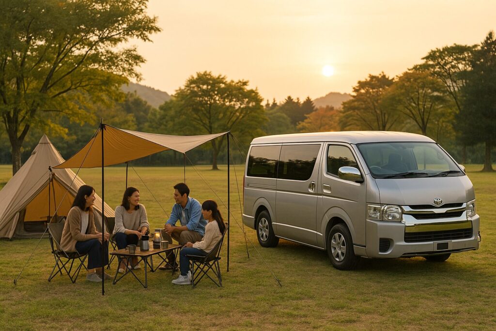 ハイエース9人乗り狭い