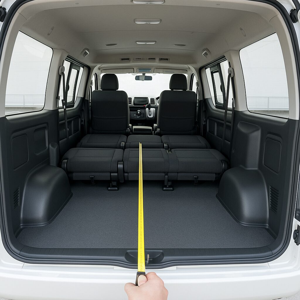 ハイエース 室内長・高さ・幅から見る“どこが窮屈に感じるのか”