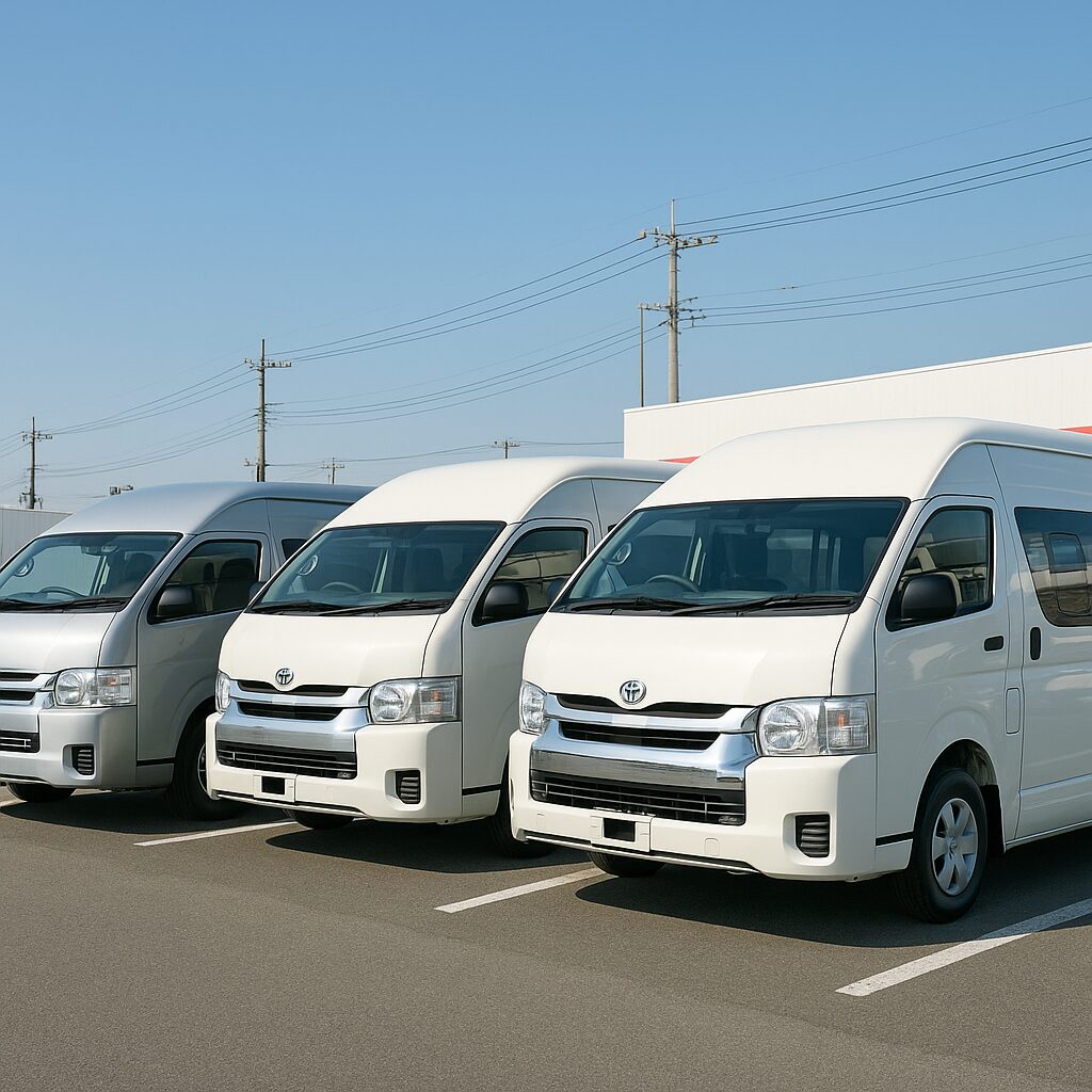 ハイエース グレード・年式で広さは変わる ― ワゴンGL/DX/コミューターの違い