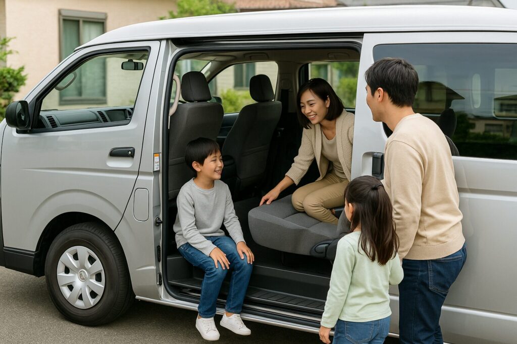ハイエース 家族・送迎の王道はワゴンGL ― 内装の質感とシートが“狭さ”を軽減