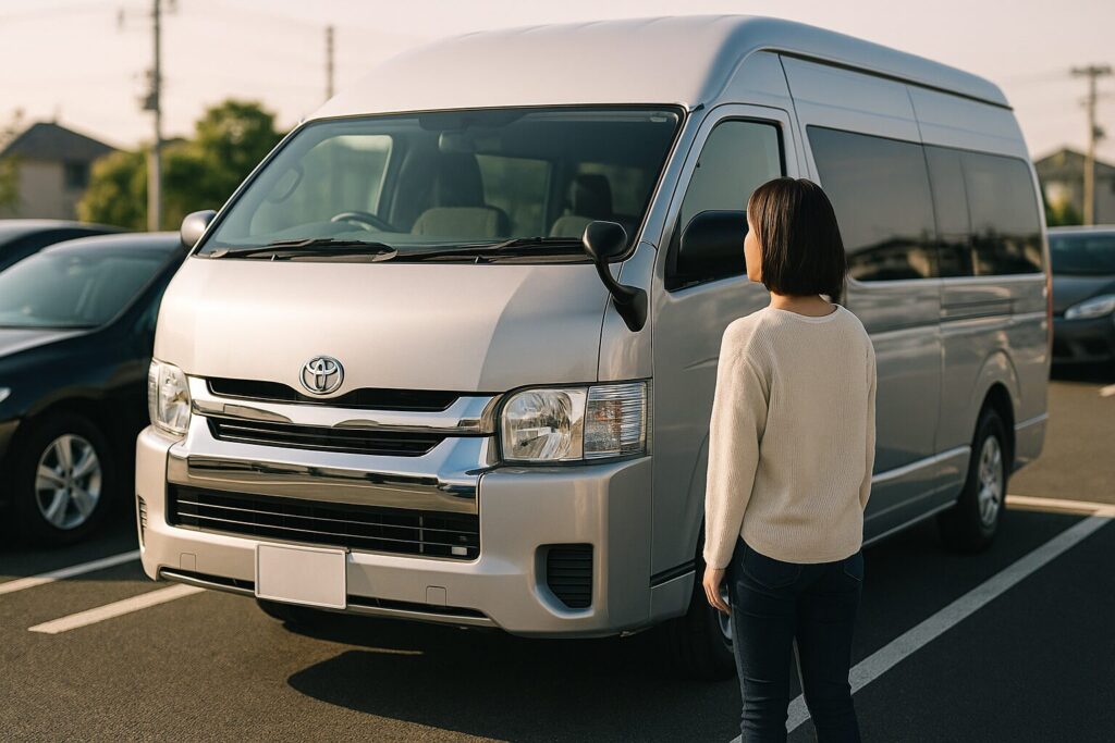 ハイエース　購入前の“よくある不安” ― 女性・初心者・職業ドライバーの疑問