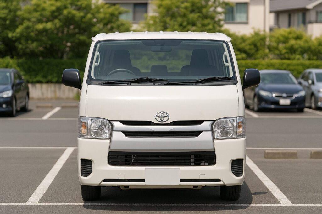 ハイエース　駐車・バックを安定させる ― 大きい車でも“ぶつけない”操作の流れ