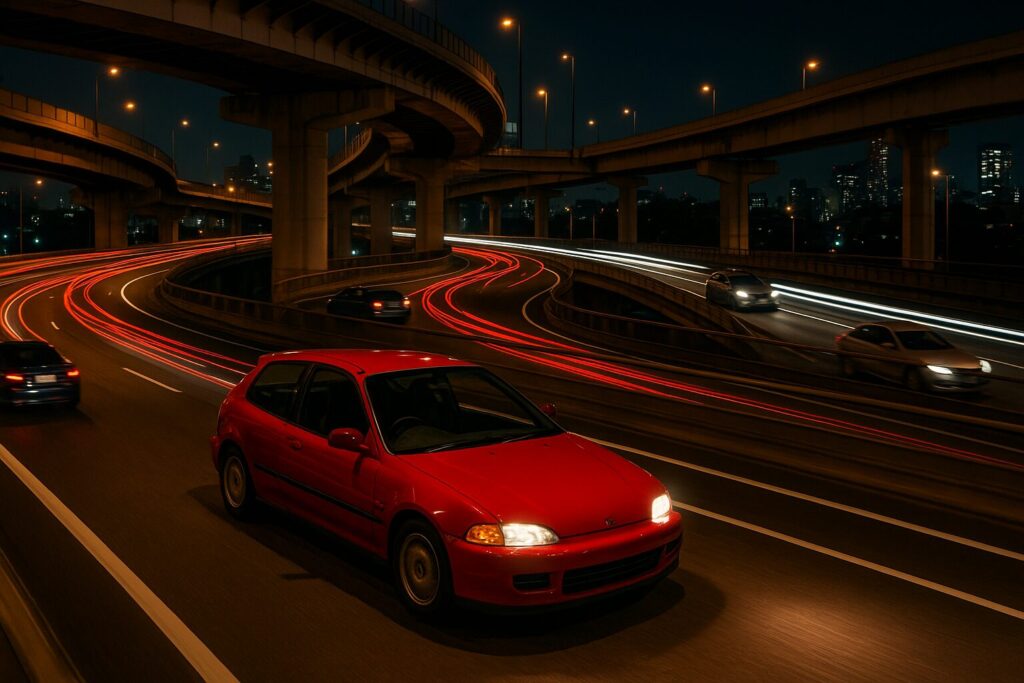 シビックと走り屋