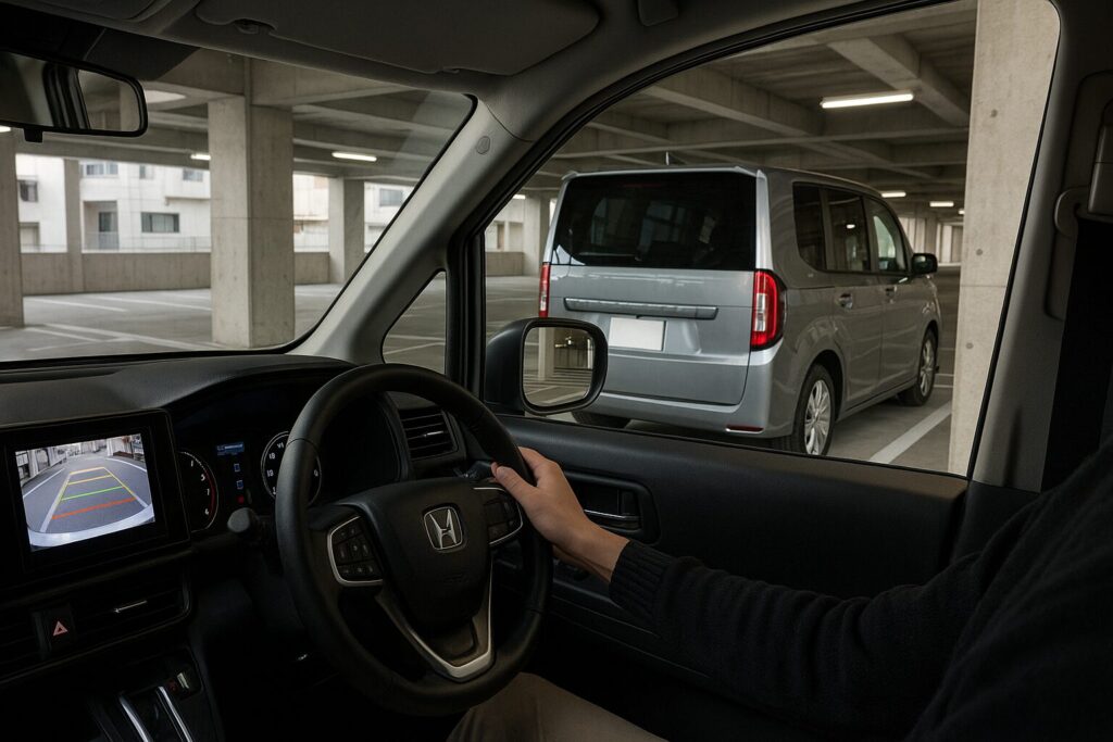 ステップワゴン 女性ドライバー・駐車が不安な人でも扱いやすいポイント