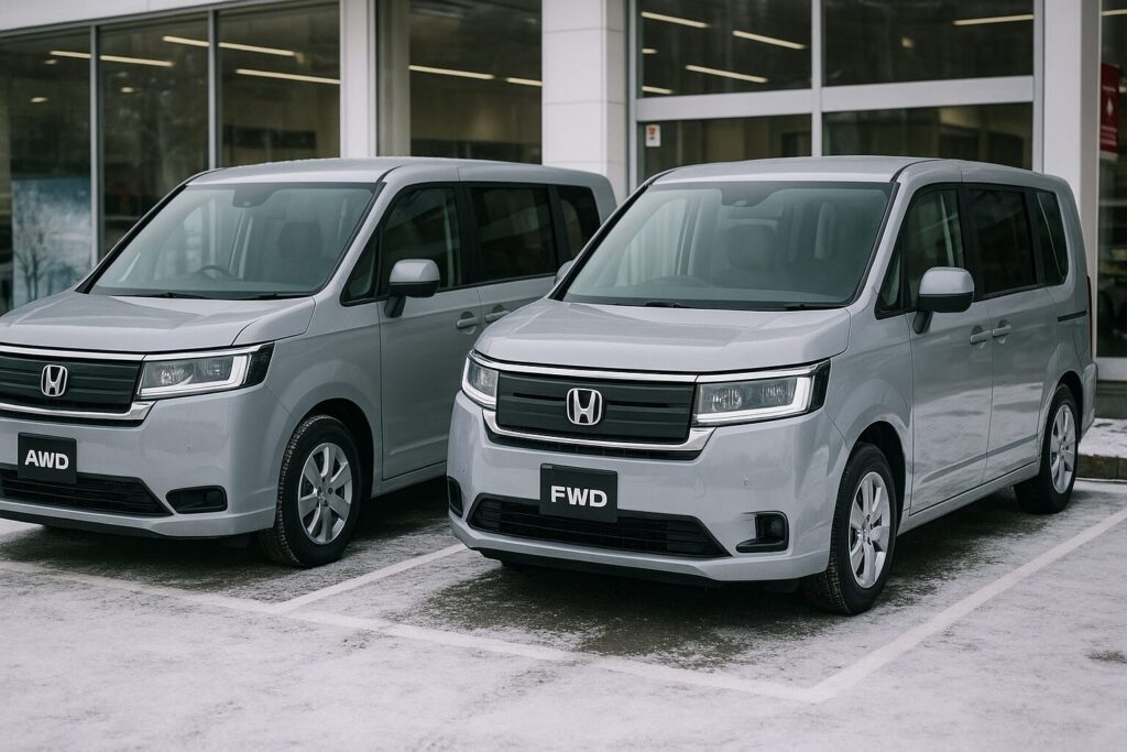 ステップワゴンに4WDはある？FF・4WDのラインナップと雪道での基本特性