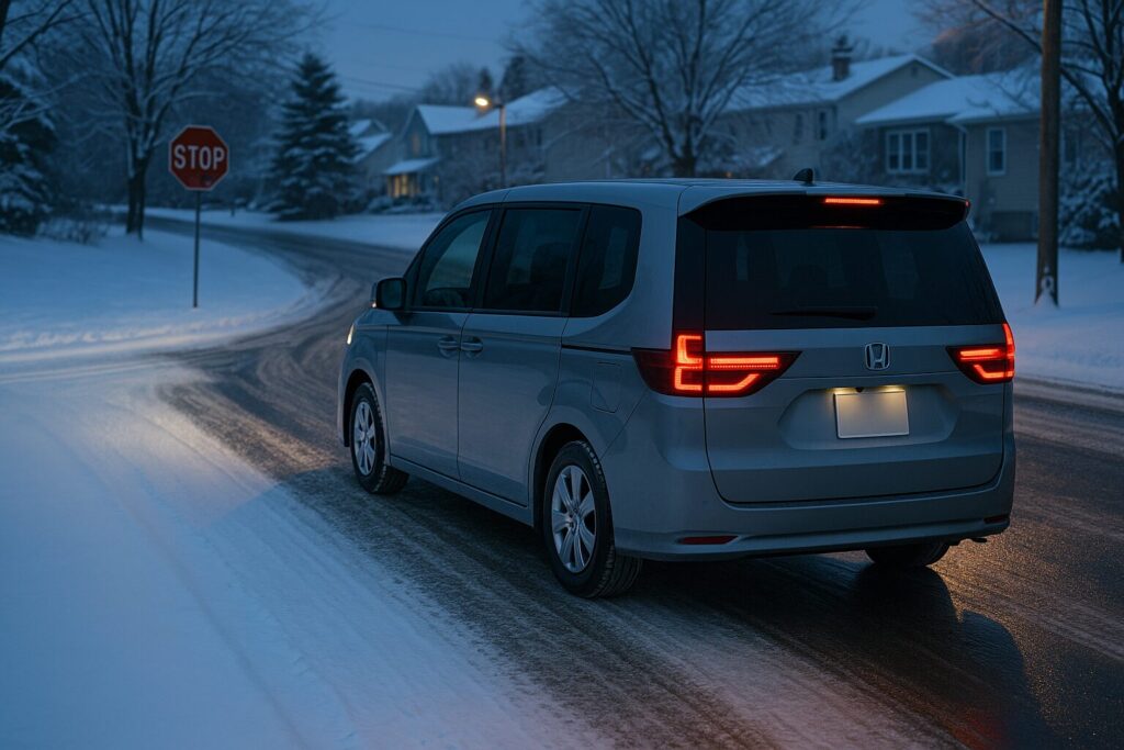 ステップワゴン　積雪・圧雪・凍結で挙動は別物 ― 路面状態別の“危険ポイント”と対処法