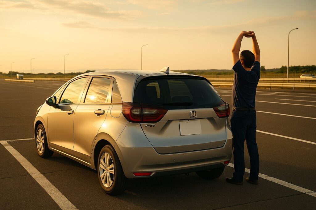 フィット　高速疲れる？運転しやすいか