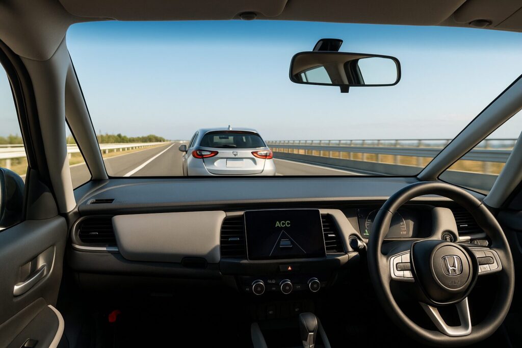 フィット　運転支援システムが長距離の疲労を軽減