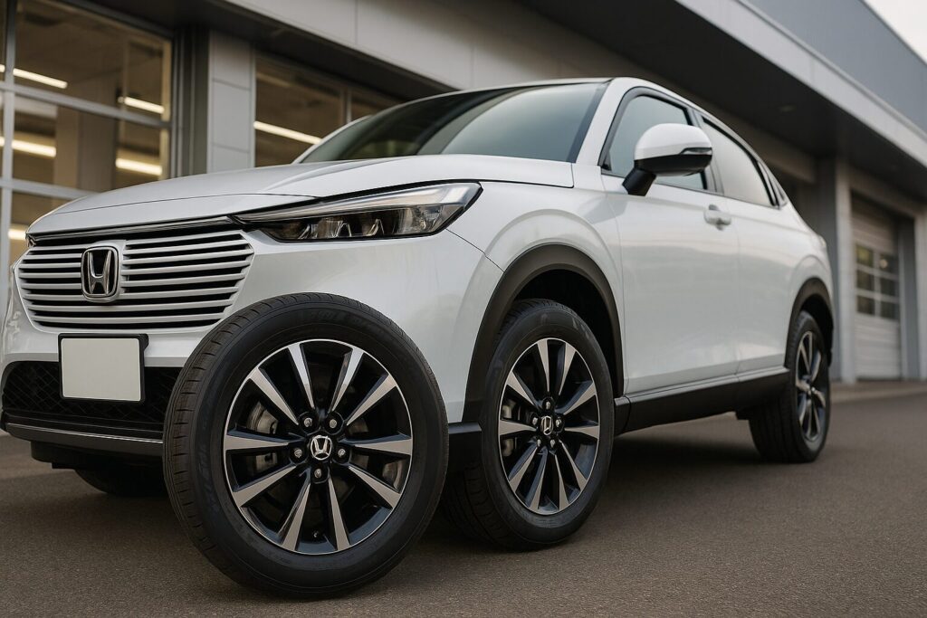 ヴェゼル　まずは基準となる純正サイズを確認（現行RV型）