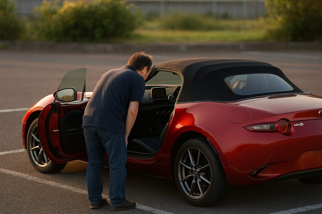 ロードスターの狭さについて