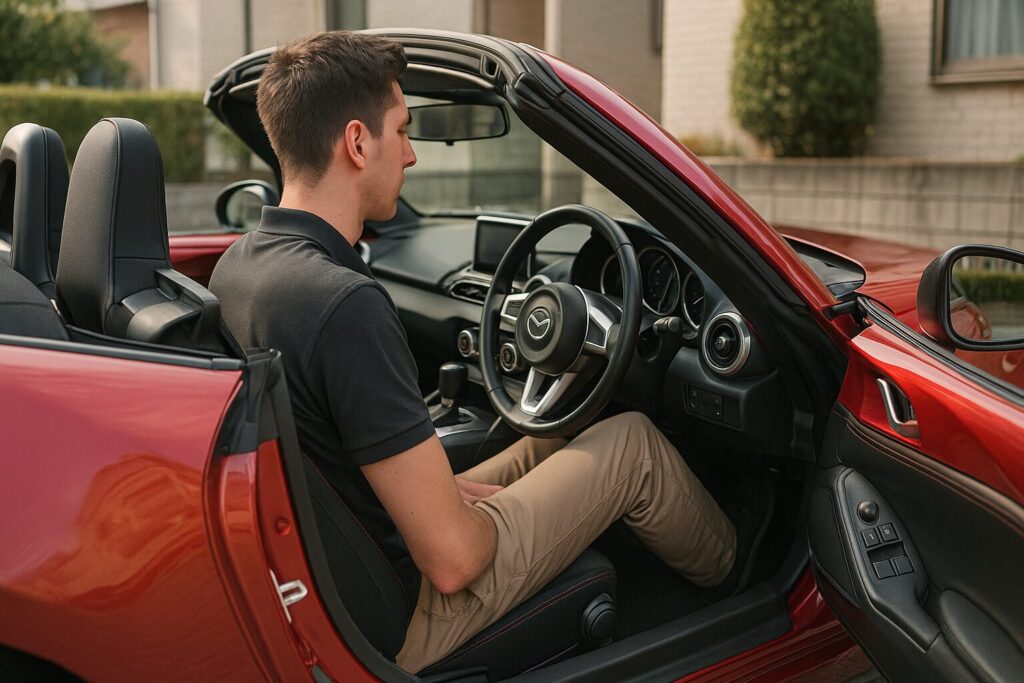 身長と後悔ライン|ロードスターに向く体格・向かない体格