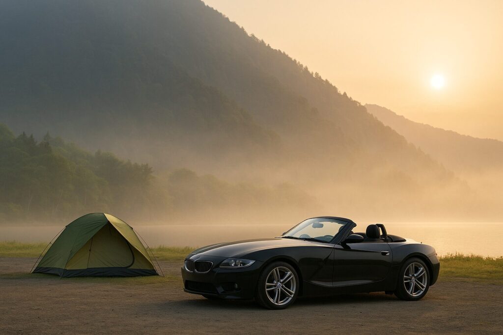 スポーツカーでキャンプ(車中泊)はできるのか