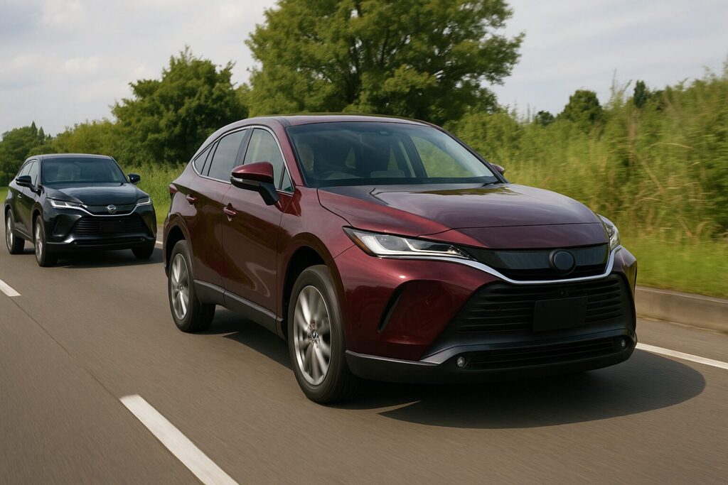 cx-5とハリアー 静粛性・乗り心地の方向性