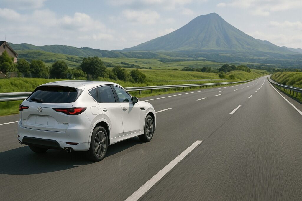 長距離では評価が上がる?CX-5の運転しやすさと安定感