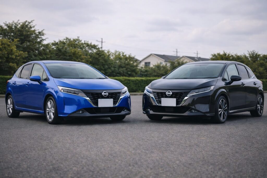 ノートオーラは燃費が悪い？ノートとの違い