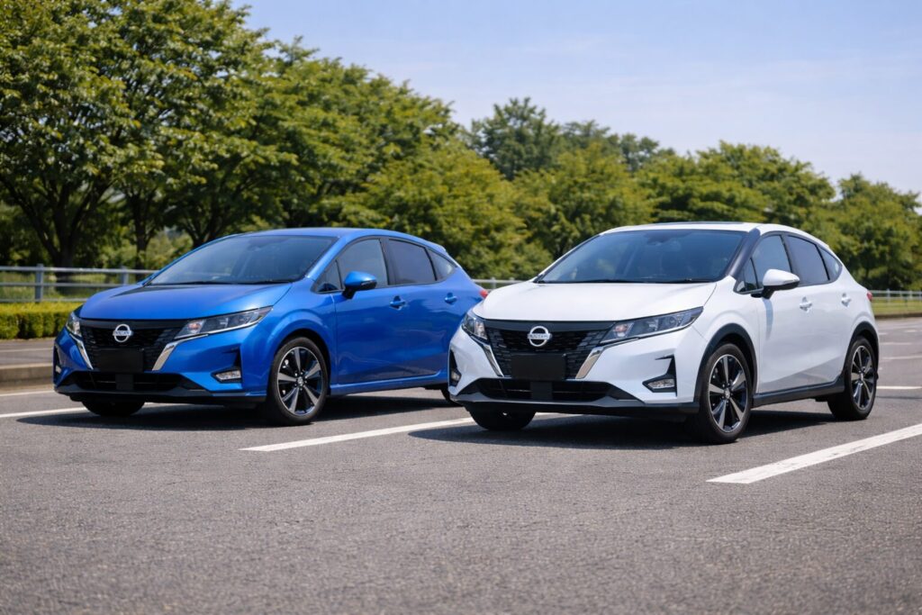 ノート NISMO・旧型・クロスオーバーはどう違う?