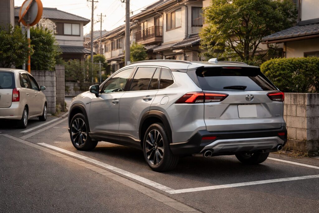 RAV4のでかさと運転しにくさ