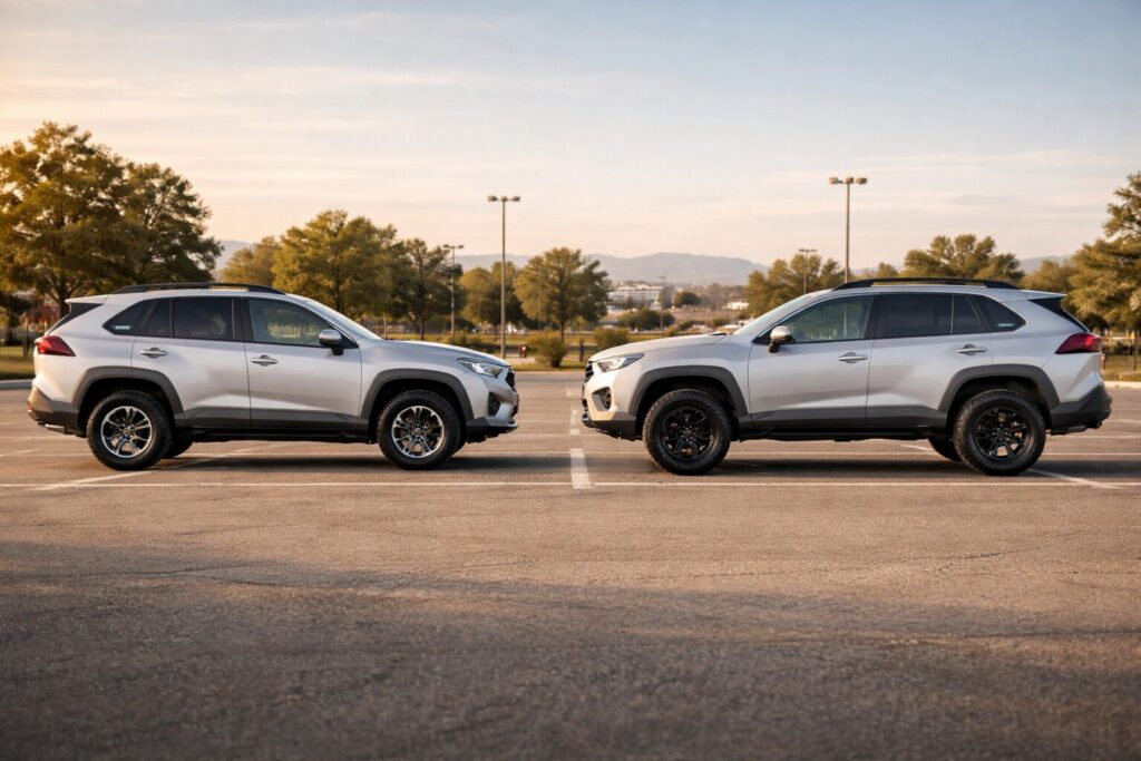 RAV4リフトアップとは?キット・レディキットの違い