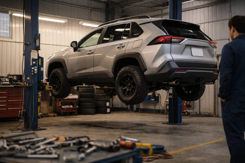 エクストレイル迷ったら整備工場が正解な理由