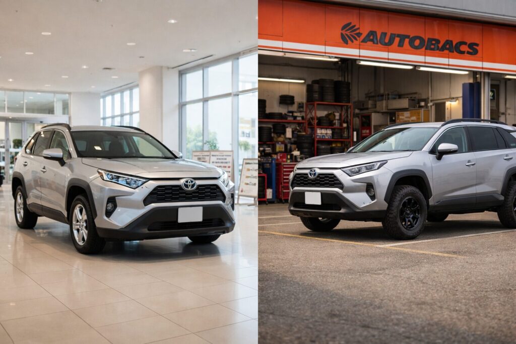 RAV4ディーラー・モデリスタ価格は高い?量販店との違い