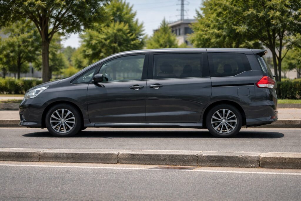 ミニバン三列目突き上げ・跳ね返りが強く出やすい構造的理由