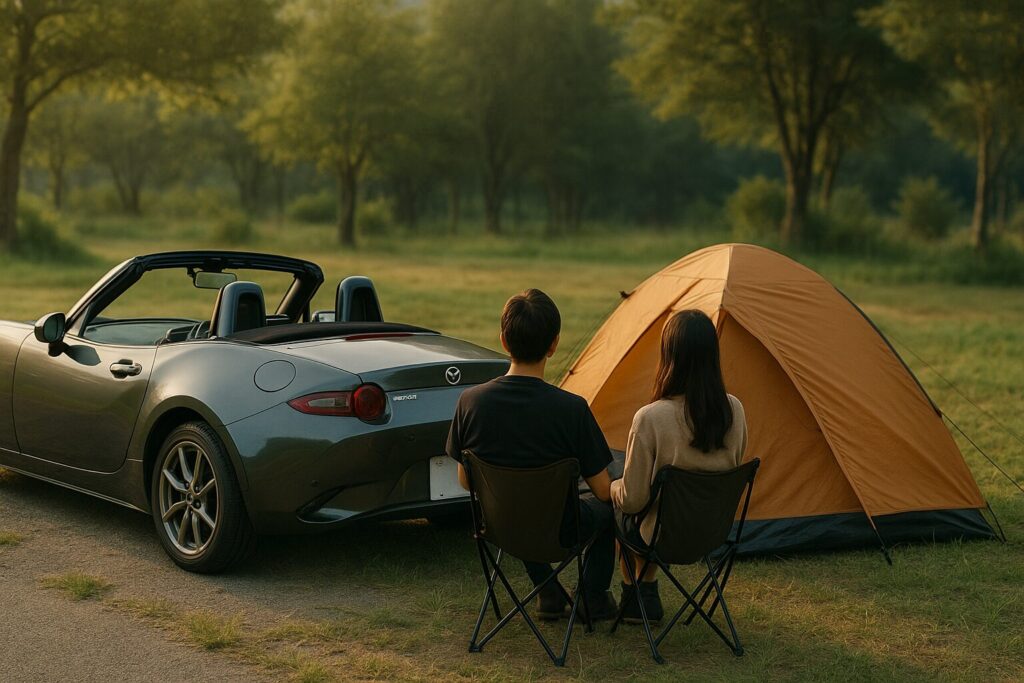 ロードスター 2人キャンプは可能?現実的なラインを正直に解説
