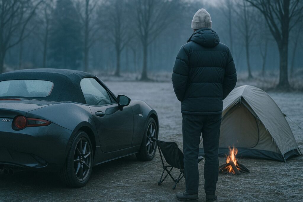 冬キャンプはアリ?ロードスター特有の注意点