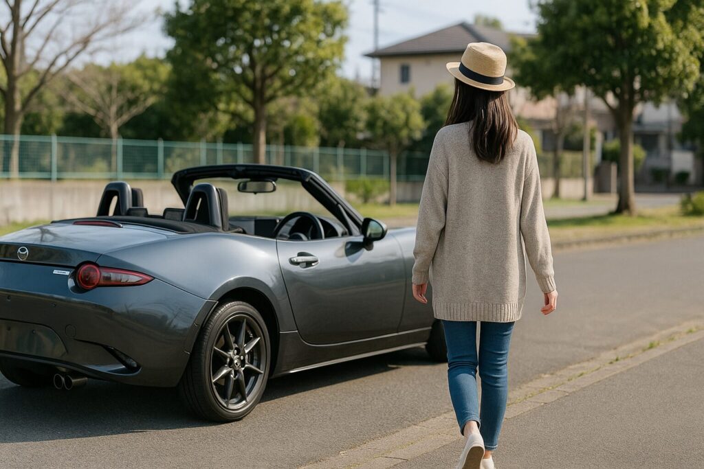 ロードスター女子 周りの評価など度外視が好印象