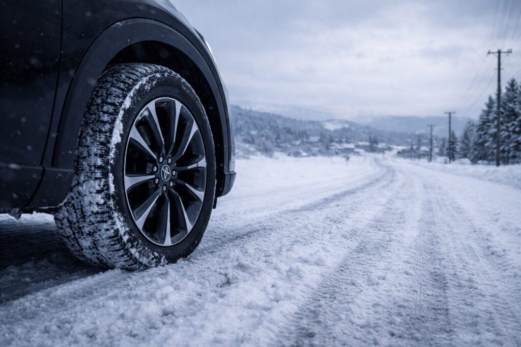 クラウンFF・2WD・4WDで雪道性能はどう変わる?