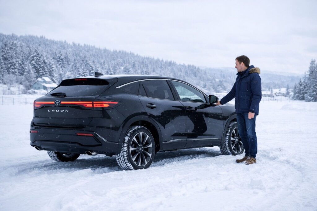 新型クラウン(クロスオーバー/スポーツ)は雪道に強いのか