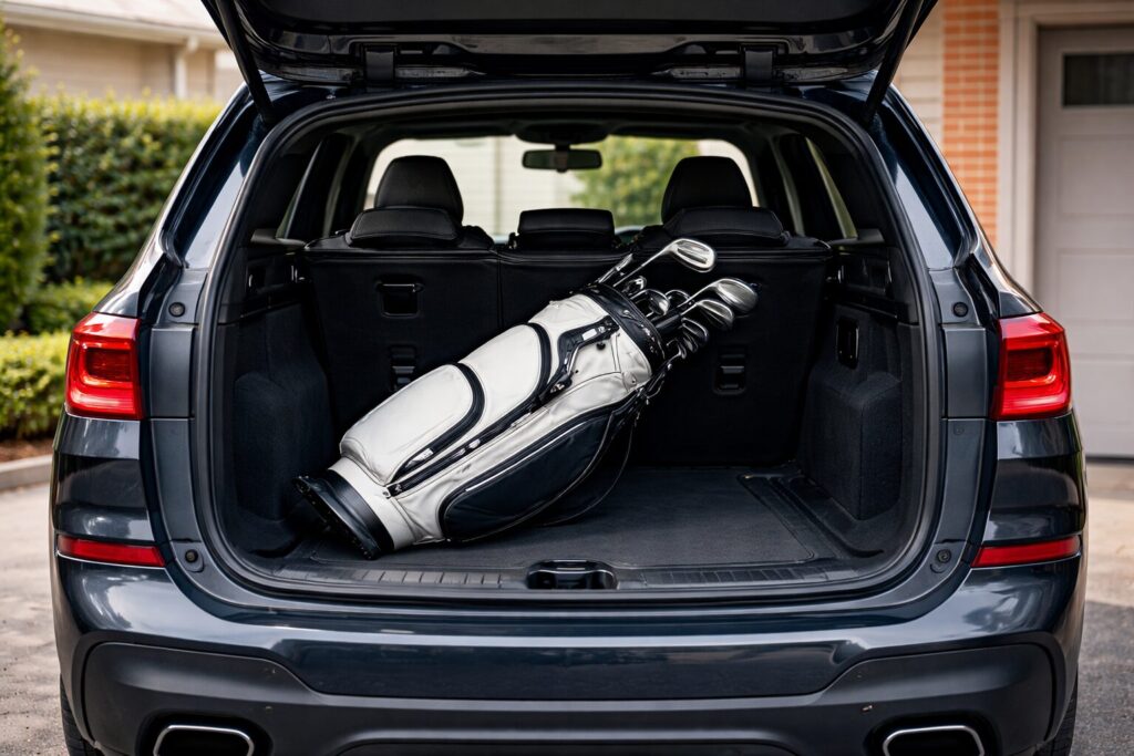 BMWでゴルフバッグ4つを積むために知るべき前提